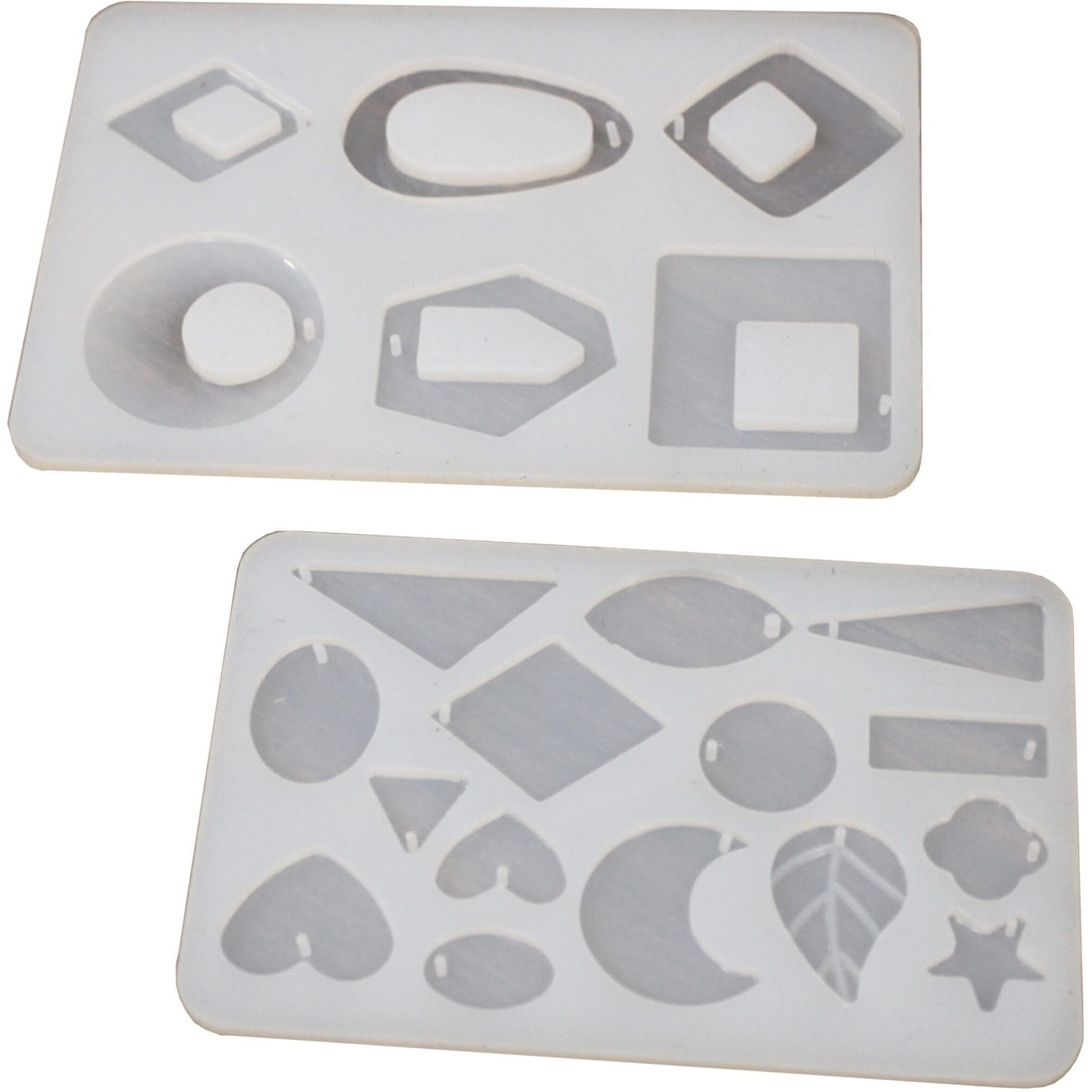 Ivei Circle Coaster Mould 4 Inch - Set Of 4 Durable, Flexible Silicone Molds For Diy Resin Coasters, Home Decor, And Crafting Projects - Easy Release, Reusable, Non-Stick (Jewellery Mould Set)