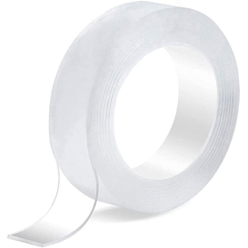 Dlala Adhesive Two Way Tape, Double Sided Tape For Wall, Car, Carpet, Floors, Heavy Duty Grip Tape, Safe Waterproof Tape, Strong Sticky Wall Tape, 3Mm Roll Of Thin Reusable(3 Mtr)