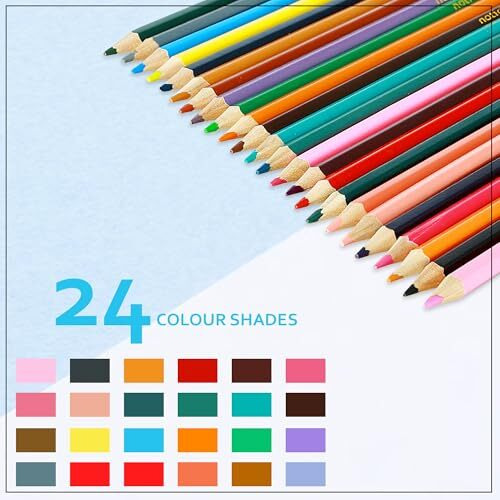 Glun Pencil Color Set, Drawing Color Pencil Kit For Artists, Sketching, Drawing And Coloring Pencils, Soft Core, Colouring Pencils Doodling, Sketching, Drawing, Art Colour