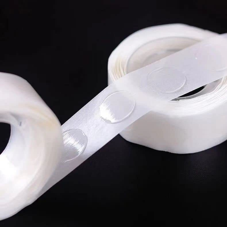 Festiko 1700Pcs (17 Rolls) Balloon Glue For Dots Sticker Adhesive Point Tape,For Wedding, Christmas, Birthday Party, Home Decoration