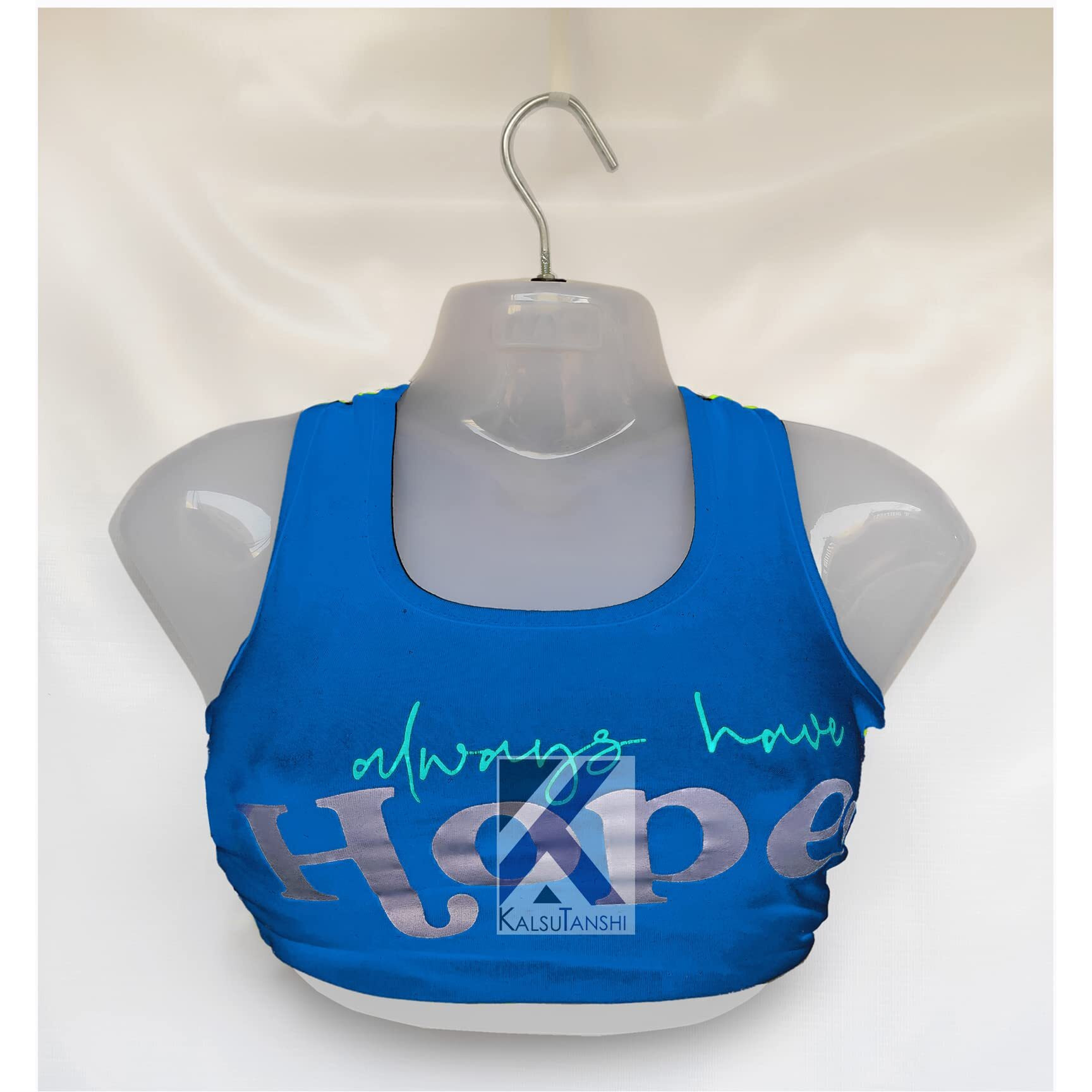 Kalsutanshi   Female Blouse Mannequin Dummy Hanger - Blouse/Bra Display Hangers (White, 1)