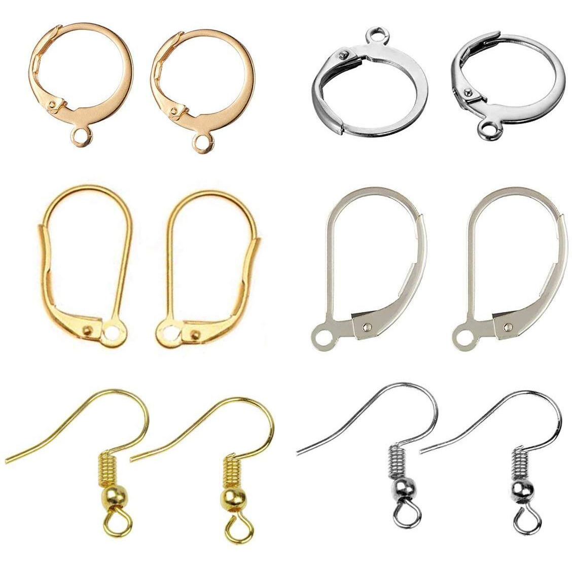 Diy Crafts Pack Of 40 Pcs 20X2, 01 Gold Package Include As Title, 20Pcs/Lot 316 Stainless Steel Gold Silver Tone Findings Fr(Pack Of 40 Pcs 20X2, 01 Gold Package Include As Title)