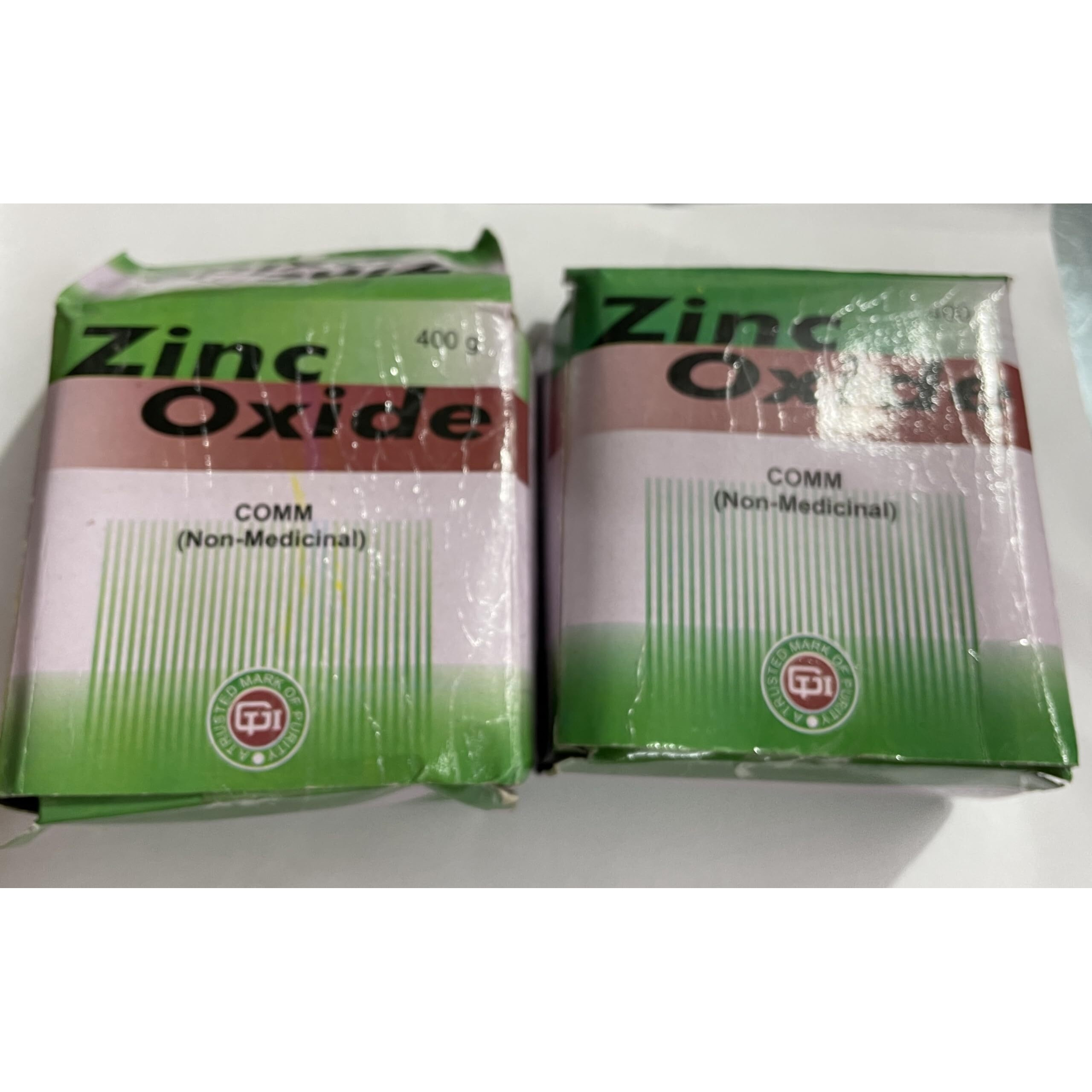 800 Gram (2 Packets - 400 Gram In 1 Packet), Zinc Oxide Powder For Tracing Of Designs On Trace Paper, Tracing Powder For Aari/Maggam Embroidery Art & Craft Work Pack Of 800 Gram
