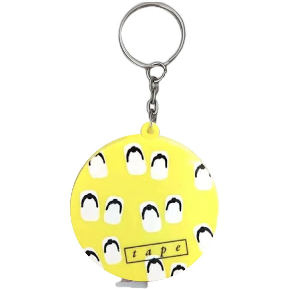 Homies Tape Measure,1 Piece Measuring Tape For Body Measurements Retractable,60-Inch 1.5 Meter, Small Push Button Dual Sided Tape Measure Body Measuring (Random Print And Color)
