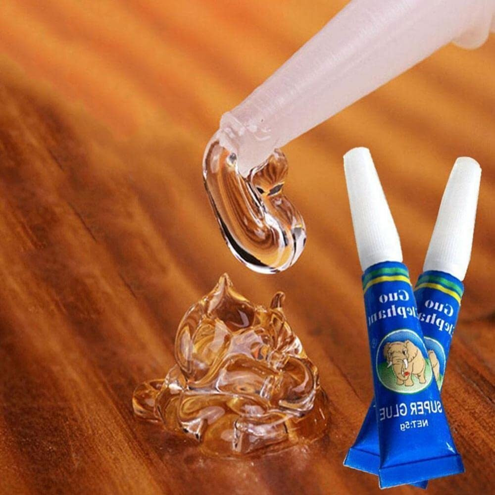 Vayinato Petzlifeworld Instant Elephant Glue For Rock, Driftwood, Aquarium Plants Aquascaping Tool 10Gm (5Gm X 2 | 2 Pcs)