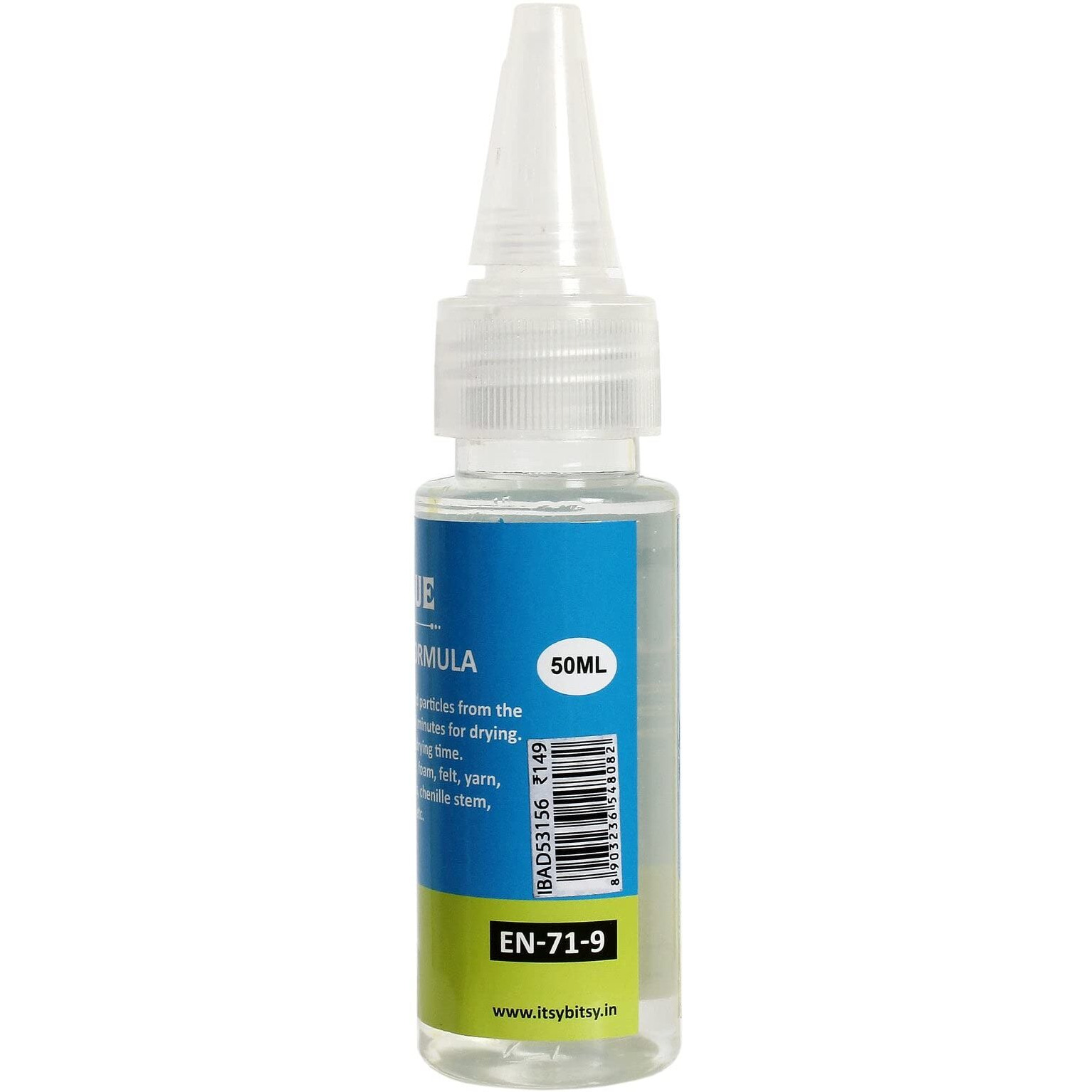 Little Birdie Silicon Glue For Craft Work, 50Ml | Flexible Adhesive For Plastic, Glass, Metal, Wood | Quick-Drying, Precision Application For Diy Projects