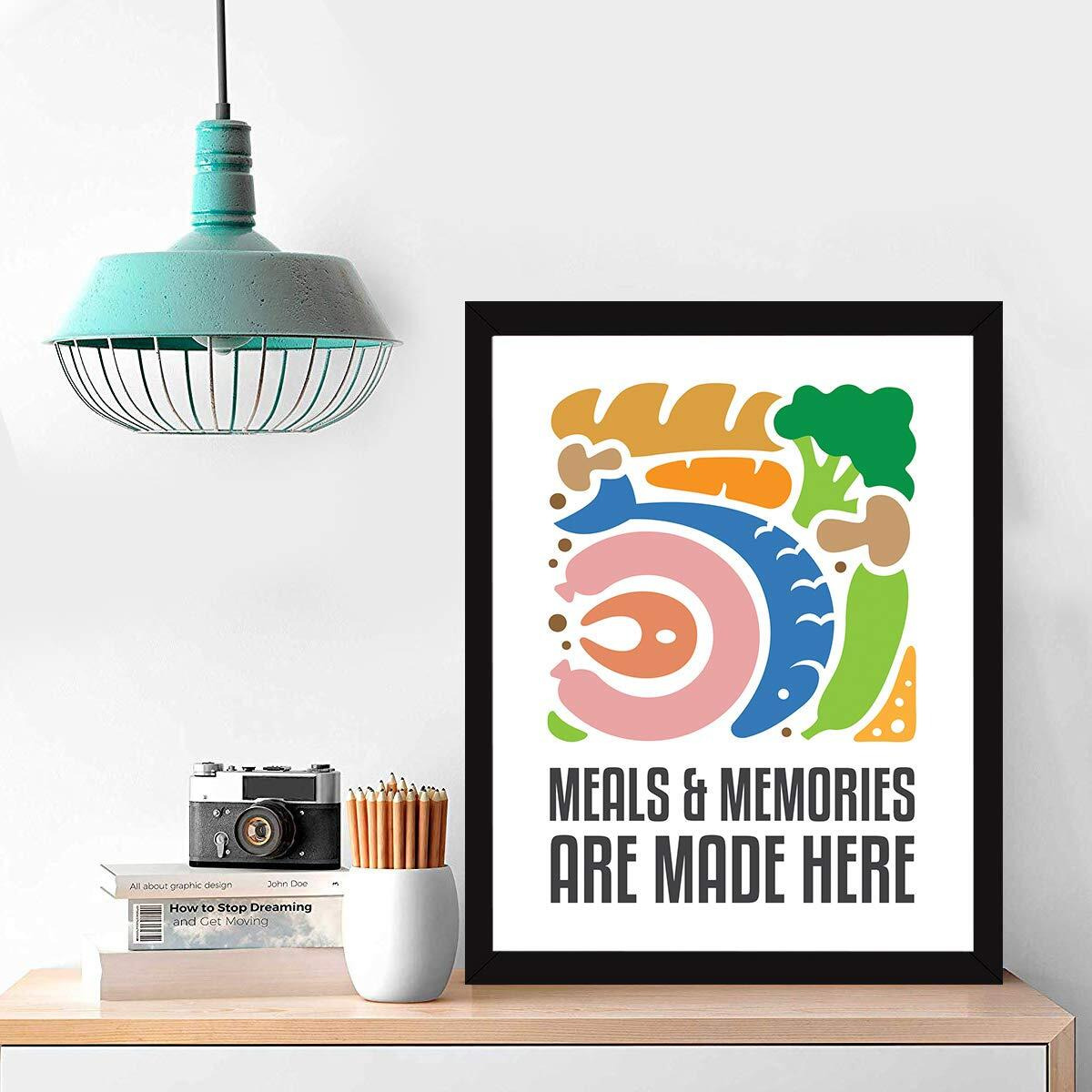 Chaka Chaundh - Suitable Posters For Kitchen - Poster For Restaurant - Framed Posters For Kitchen - Kitchen Quotes Wall Frames - Kitchen Quotes Frames  Restaurant - Hostel Mess - Hotel Kitchen - Bakery -Cookery - (14 X 11 Inches) -Engineered Wood