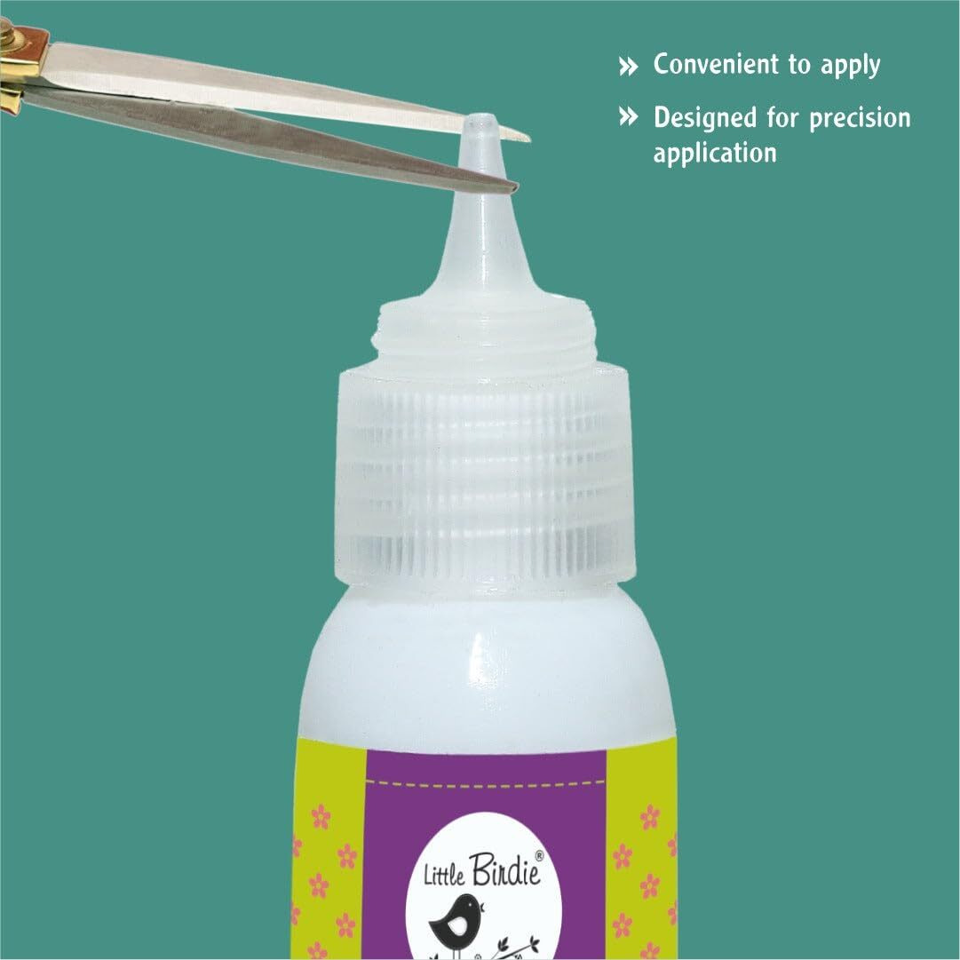 Little Birdie Fabric Glue 100 Squeeze, 1 Bottle