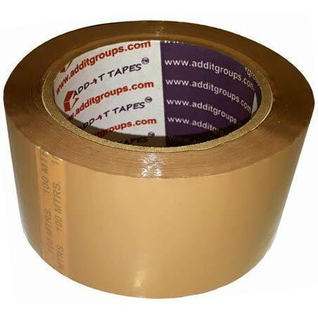 Add-It Tapes 3 Inches 100 Meters Brown Set Of 4 (1 Roll)