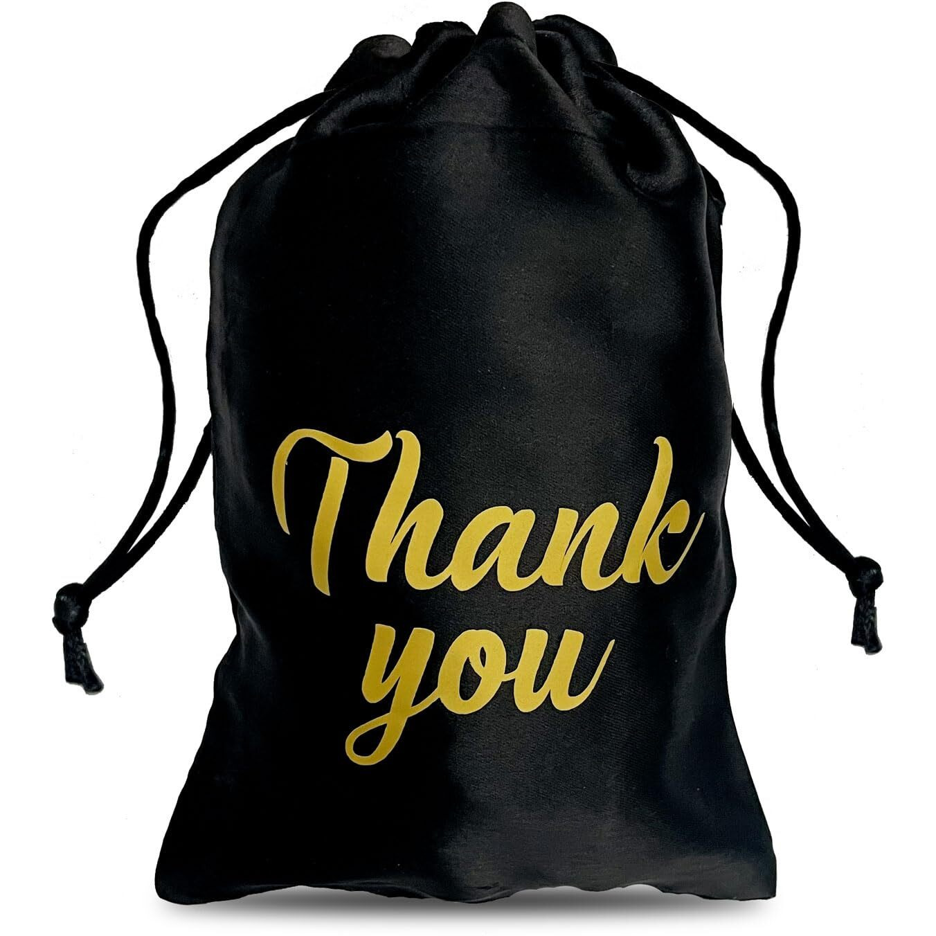 Exciting Lives Thank You Pouch Set- For Christmas Day, New Year, Gifting Purposes, Return Gift Pouches, Drawstring Bags For Birthday, Anniversary, Holiday, Decors, Gift Wrap, Diwali Gift