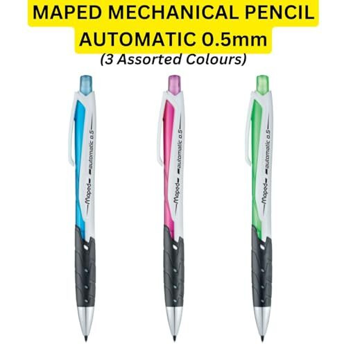 Maped Mandala Art Kit|Fineliners Doodling Pens|Doodling Kit|Auto Mechanical Pencil|Compass|Fine Liners|Writing Material|School Instruments |Triangular Shape For Easy Grip