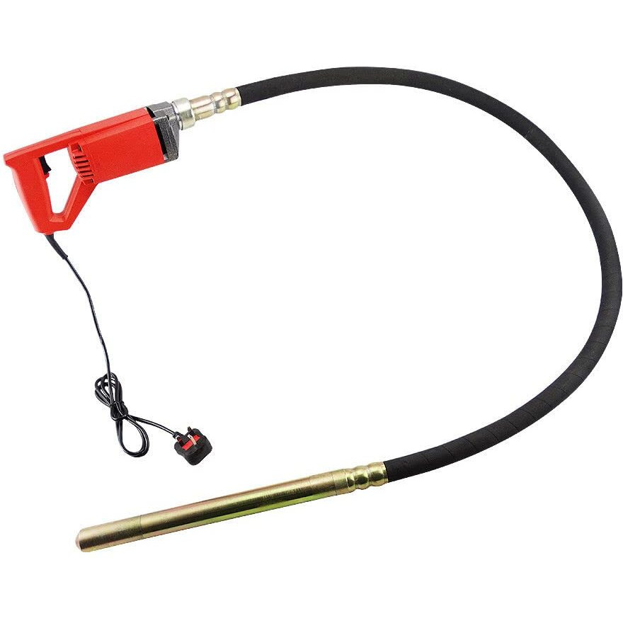 Isc Portable Concrete Vibrator 35Mm Plug-In Vibrator For Building Industry Practical Construction Tools Pistol Grip Drill Vibrator