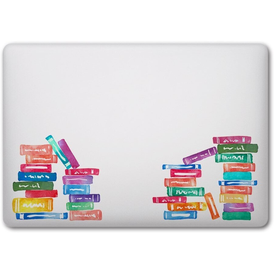 Elton Book Apple Mac-Book Air 13 Inch 3M Skin With Apple Logo Cut