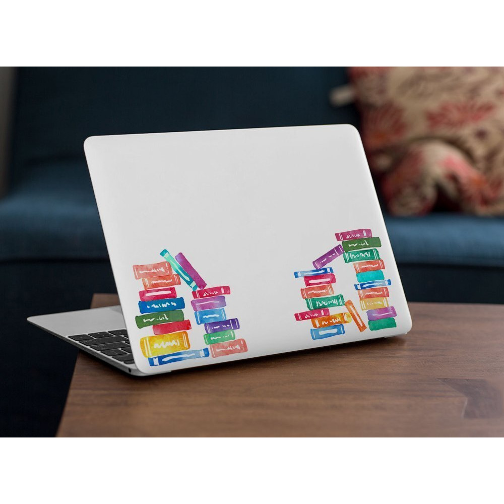 Elton Book Apple Mac-Book Air 13 Inch 3M Skin With Apple Logo Cut