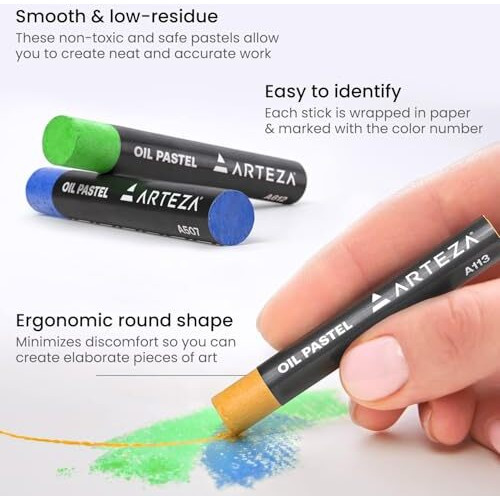 Arteza Oil Pastels Set Of 60