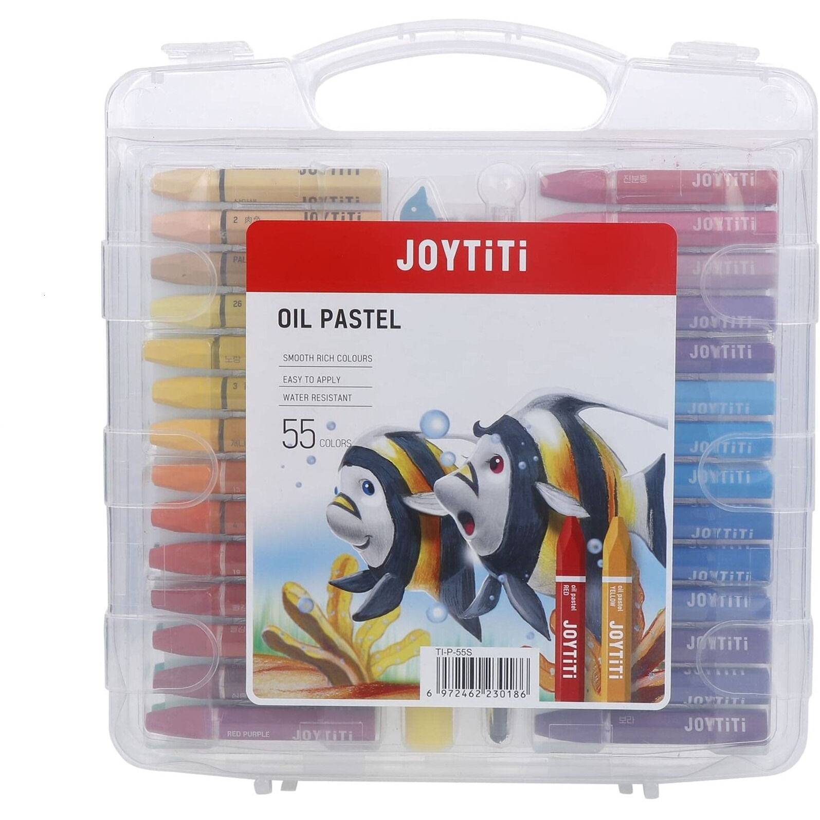 Titi Oil Pastel 55 Shades,Multicolor