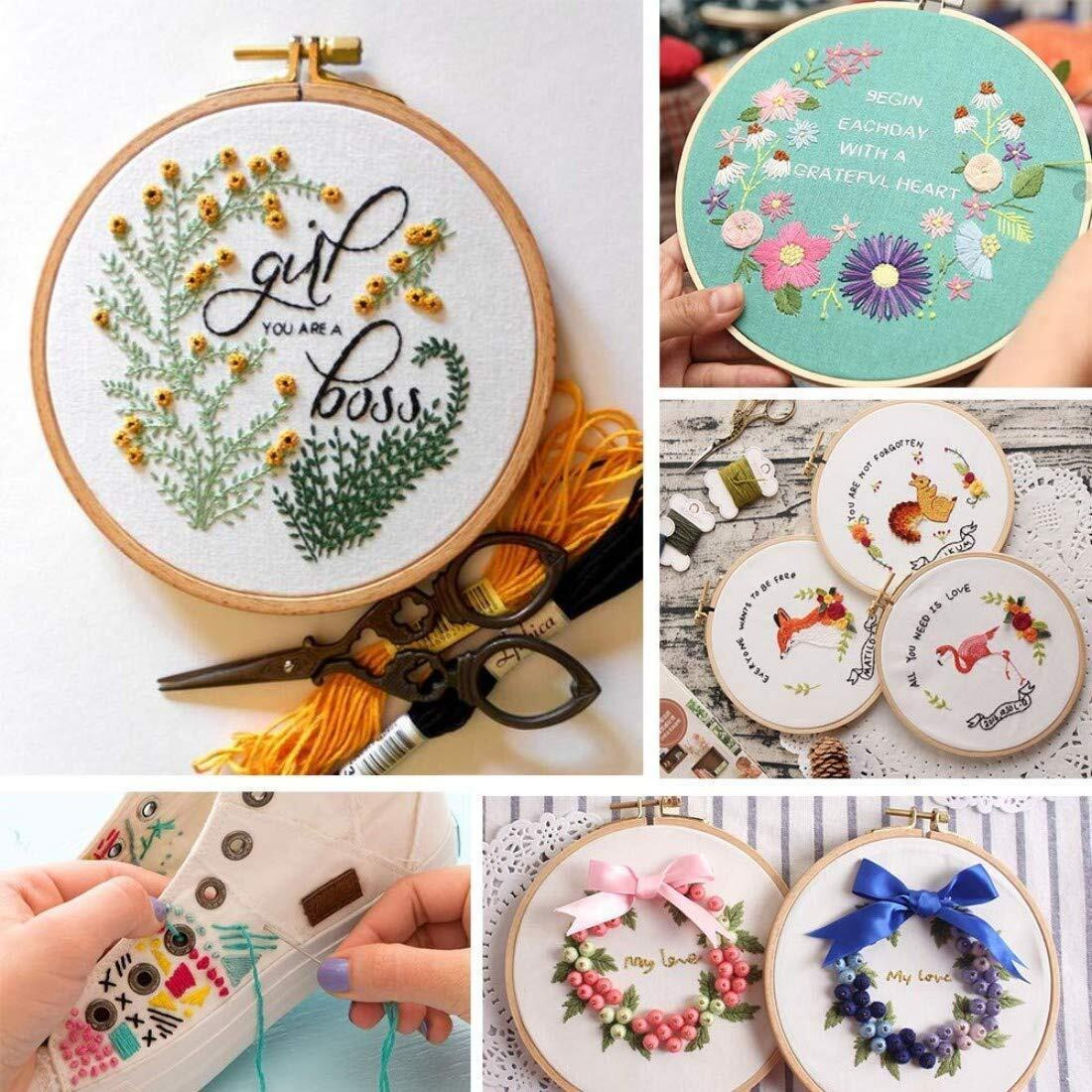 Diy Crafts Design  No 2, Pack Of 300 Pcs, Pack Of 300 Skiens Embroidery Floss Cr (Design  No 2, Pack Of 300 Pcs)