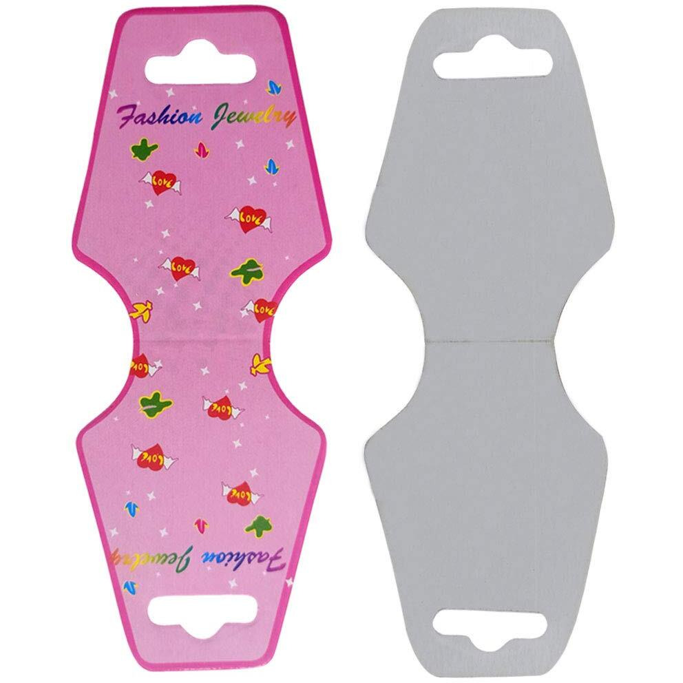 Diy Crafts Pack Of 150 Pcs 50X3, Multi, 50Pcs/Lot 12.3Cmx5Cm As Image Jewellery Display Cards For Necklaces Jewellery-Making Display & Pa(Pack Of 150 Pcs 50X3, Multi)