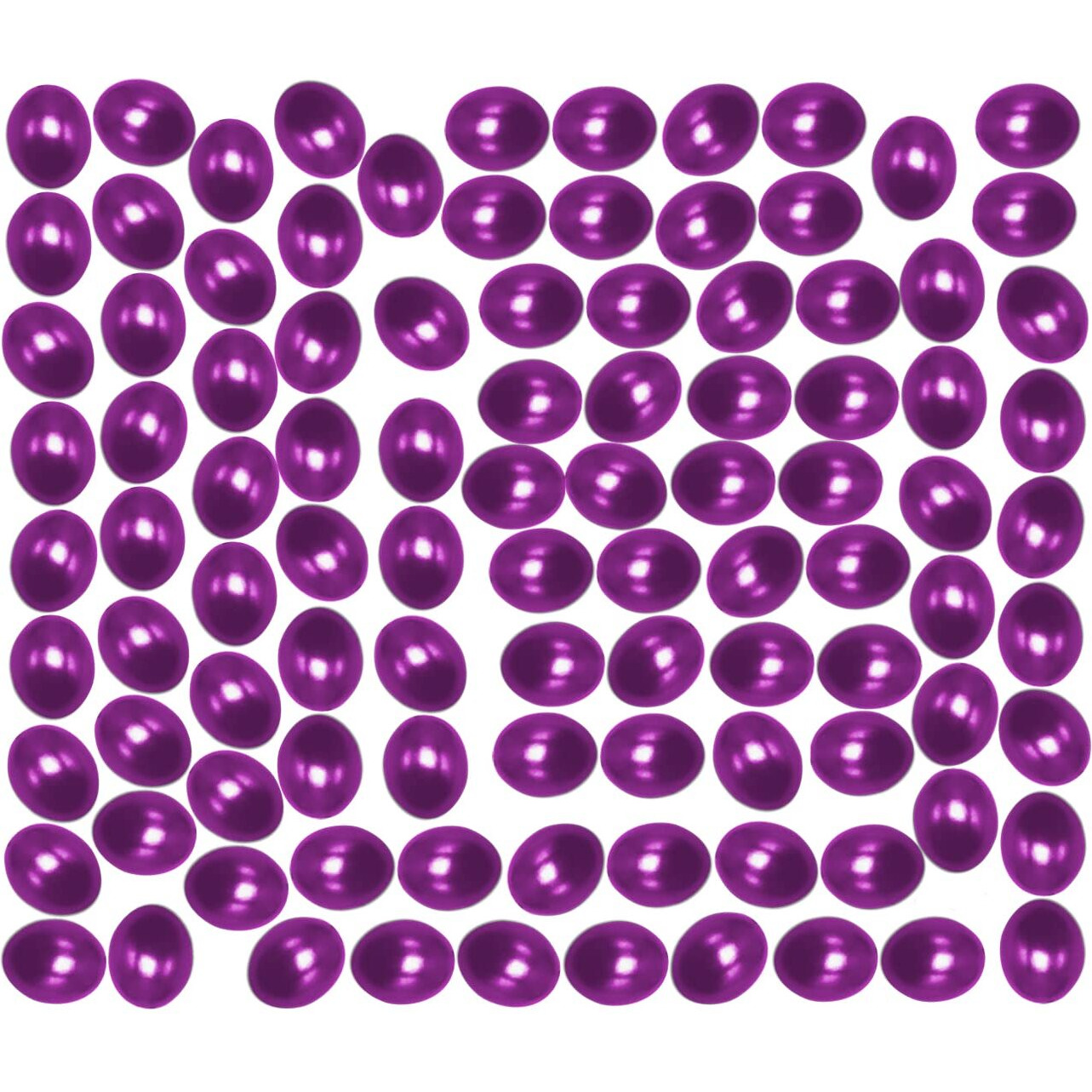 Diy Crafts 25 Grm, As Image, 8Mm X 10Mm As Image Diy Accessory Findings Jewellery Clasps Fittings Diy Jewellery Making Accessories Pearl Purple Color Plastic Material Sh (25 Grm, As Image)