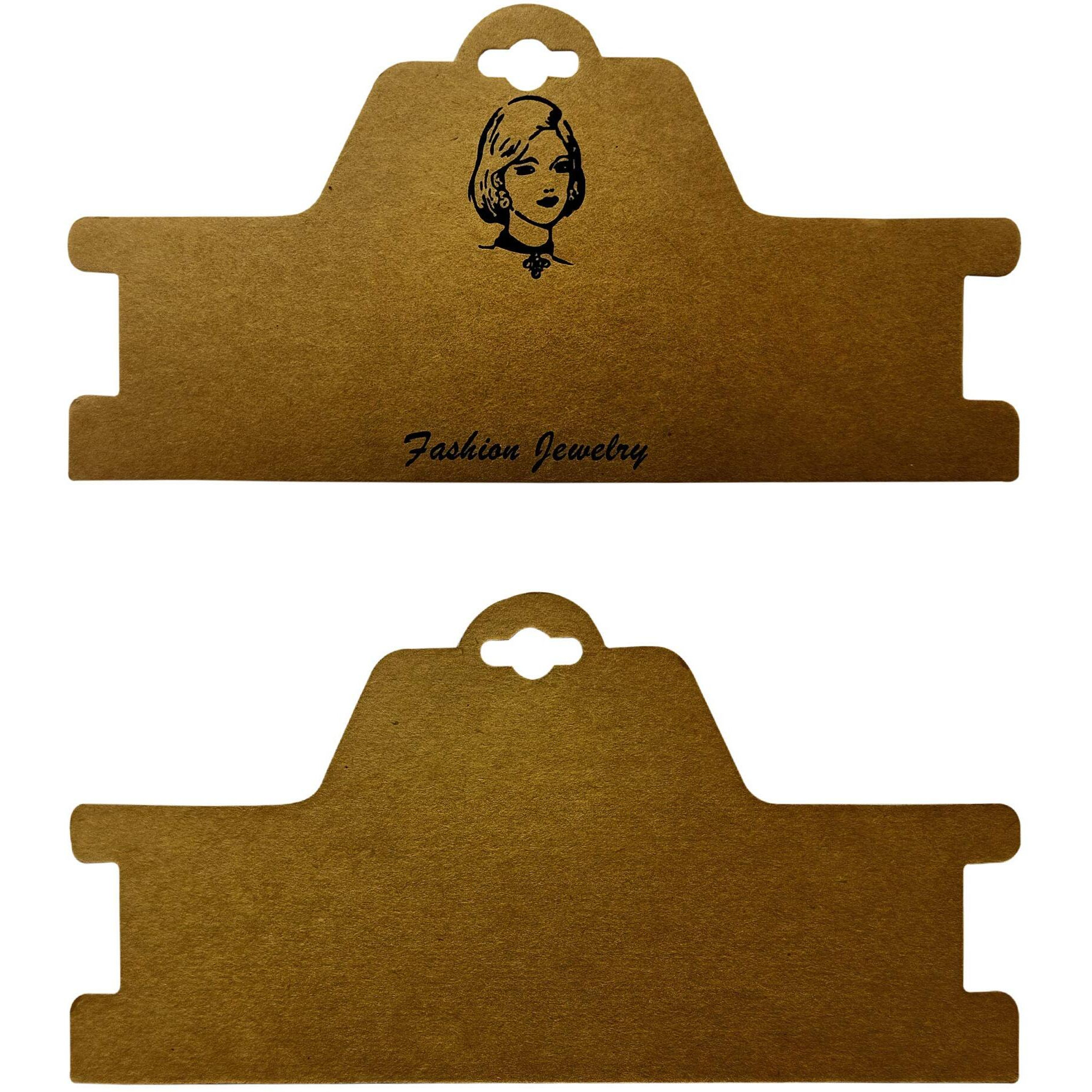 Diy Crafts Pack Of 100 Pcs 50X2, Multi, 50Pcs/Lot 9Cmx17.8Cm As Image Jewellery Display Cards For Necklaces Jewellery-Making Display & Pa(Pack Of 100 Pcs 50X2, Multi)