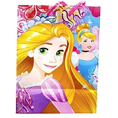 Fab Nation Pack Of 10 Theme Birthday Return Gift Paper Bags | Party Favor Bags, Princess Party Bags/Birthday Bags/Paper Bags, Big Size - 13X10 Inch