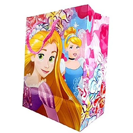 Fab Nation Pack Of 10 Theme Birthday Return Gift Paper Bags | Party Favor Bags, Princess Party Bags/Birthday Bags/Paper Bags, Big Size - 13X10 Inch