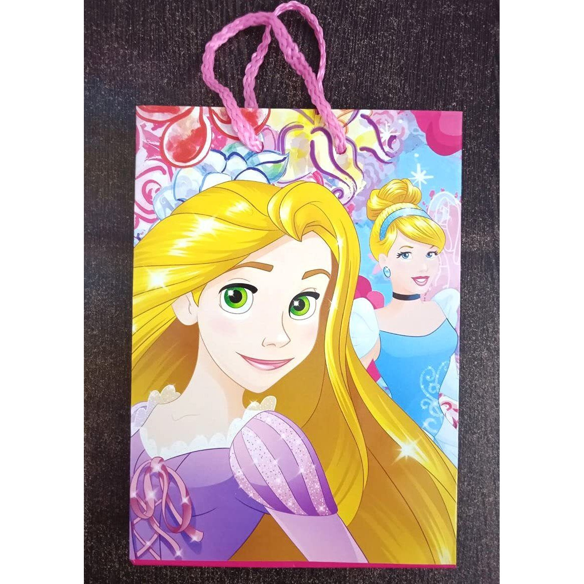 Fab Nation Pack Of 10 Theme Birthday Return Gift Paper Bags | Party Favor Bags, Princess Party Bags/Birthday Bags/Paper Bags, Big Size - 13X10 Inch