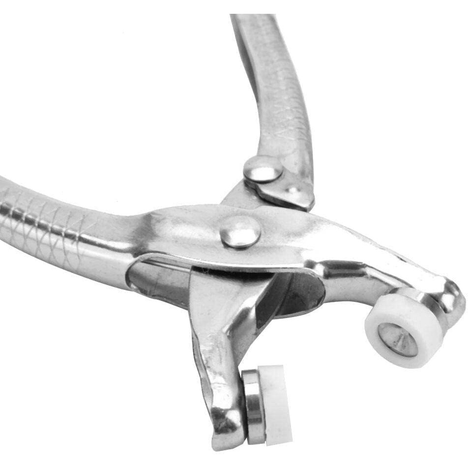 Live2Better Stapler Button Groomet Tool Kit Thickened Snap Fasteners Kit Metal Copper Five Claw Buckle Set With Hand Pressure Pliers Tool Diy Sewing Buttons Set For Clothing Sewing (25 Button Set)