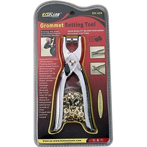 Live2Better Stapler Button Groomet Tool Kit Thickened Snap Fasteners Kit Metal Copper Five Claw Buckle Set With Hand Pressure Pliers Tool Diy Sewing Buttons Set For Clothing Sewing (25 Button Set)