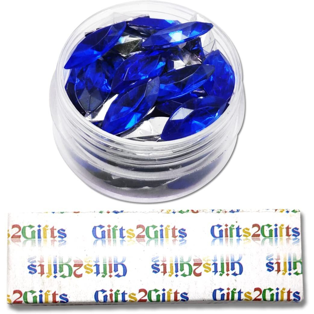 Diy Crafts 50 Gram, As Image, 8Mm X 15Mm As Image Diy Accessory Findings Jewellery Clasps Fittings Diy Jewellery Making Accessories Blue Color Plastic Material Shap (50 Gram, As Image)