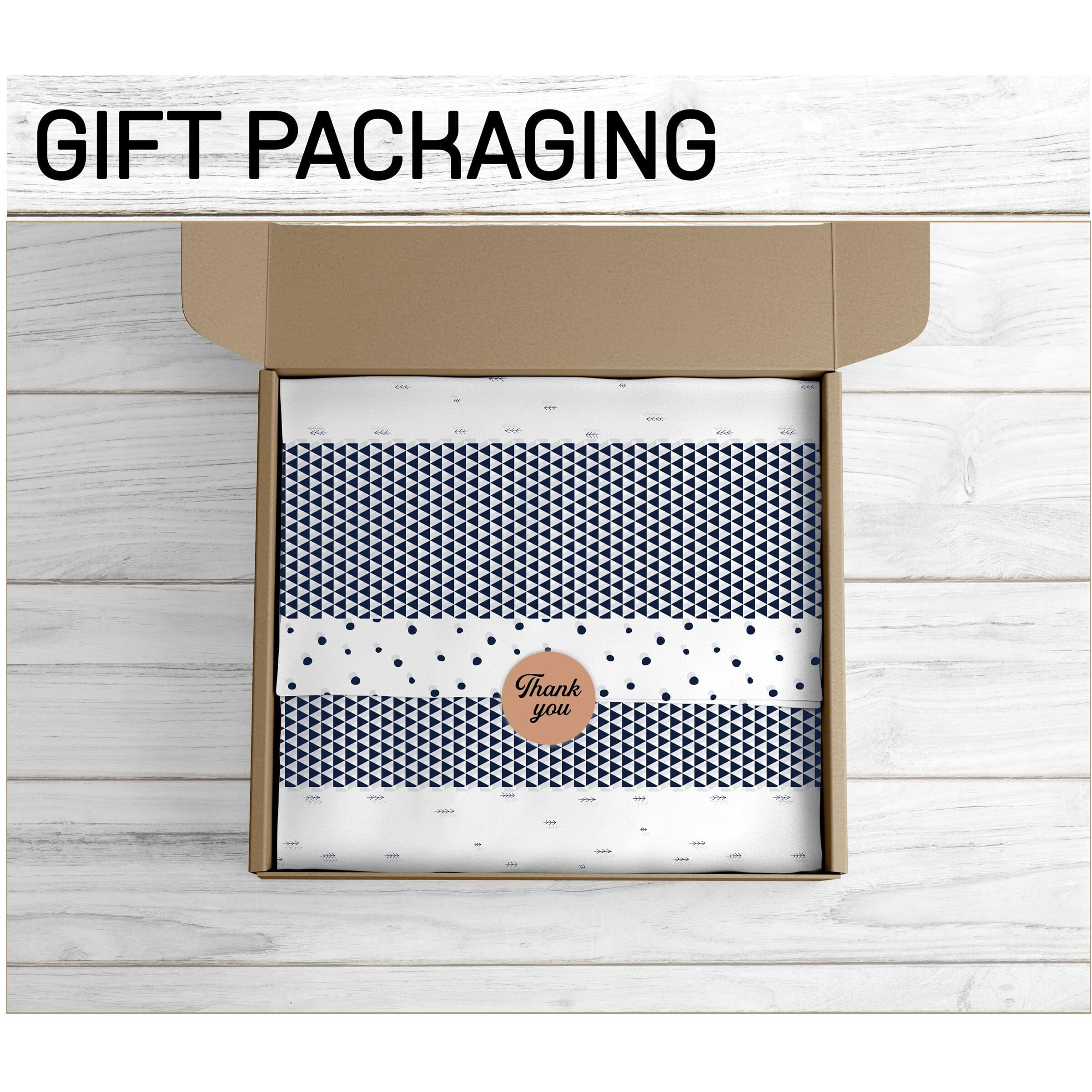 Townbus - 100 Nos Of Minimalist Printed Wrapping Paper | Perfect For Gift Wrapping, Storage, Stuffing, Wrapping Of Cloths, Arts And Crafts & Other Business Uses | Acid Free