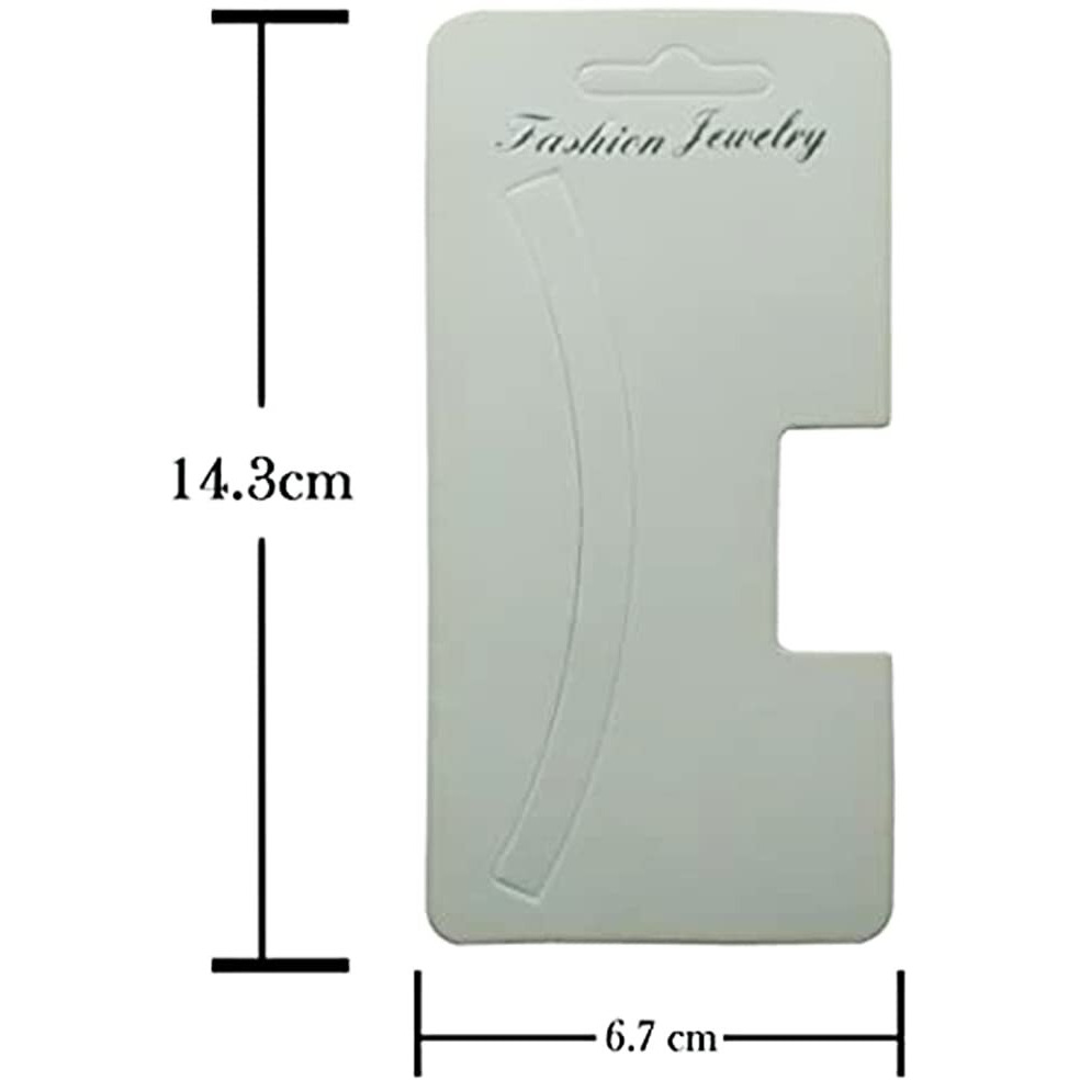 Diy Crafts Pack Of 100 Pcs 50X2, Multi, 50Pcs/Lot 14.3Cmx6.7Cm As Image Jewellery Display Cards For Necklaces Jewellery-Making Display & Pa(Pack Of 100 Pcs 50X2, Multi)