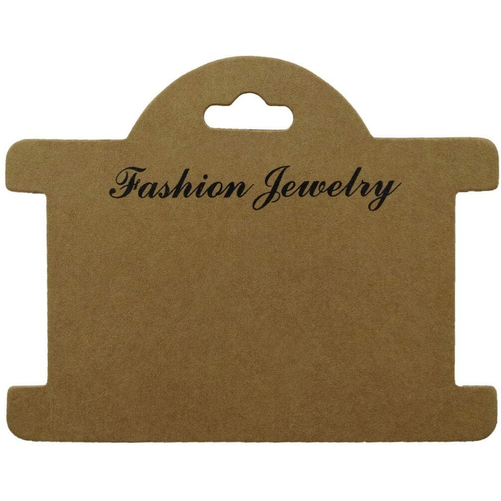 Diy Crafts Pack Of 100 Pcs 50X2, Multi, 50Pcs/Lot 7Cmx9.7Cm As Image Jewellery Display Cards For Necklaces Jewellery-Making Display & Pa (Pack Of 100 Pcs 50X2, Multi)