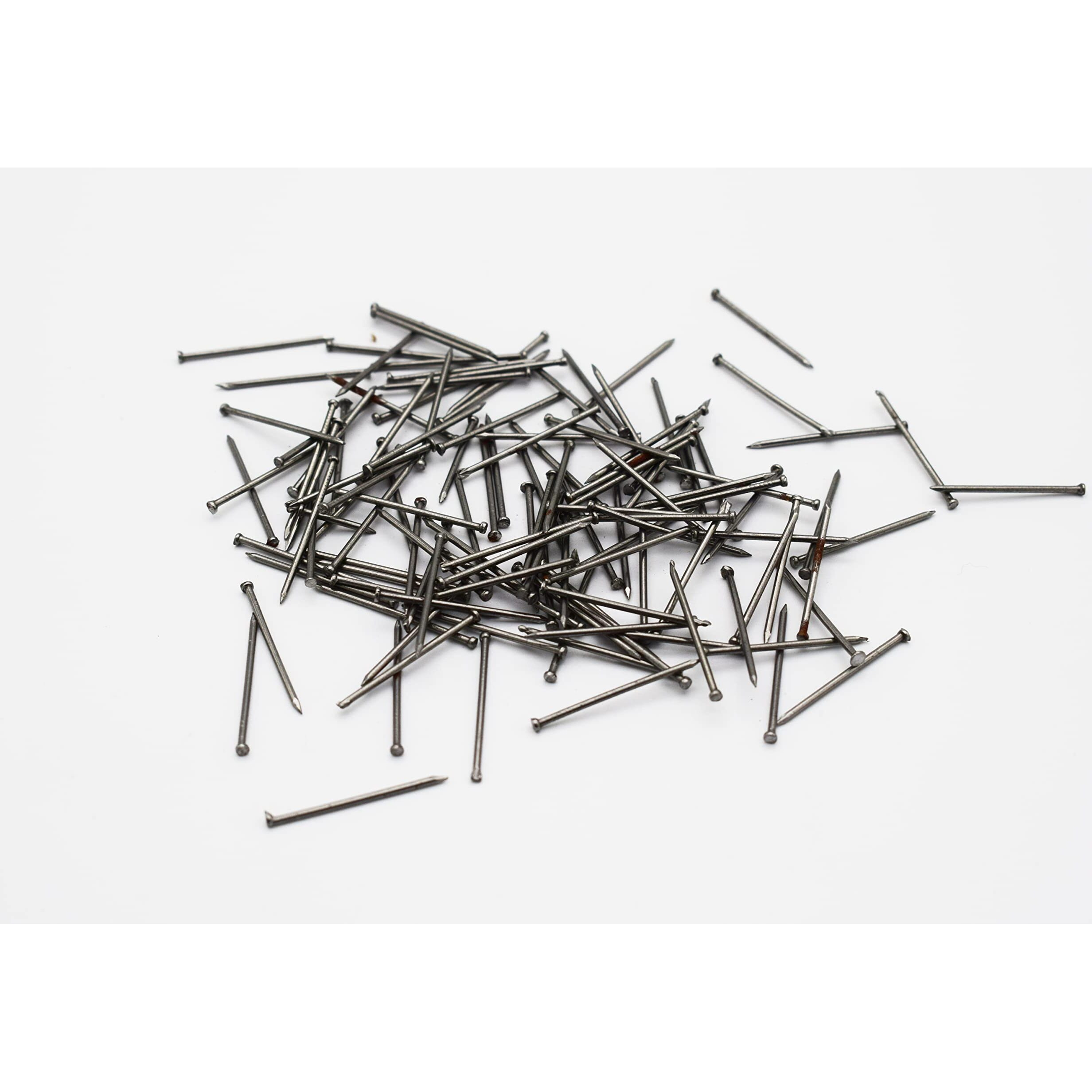 Rab Nails Headless Mild Steel (19 No, 1" Inch,1 Packet)