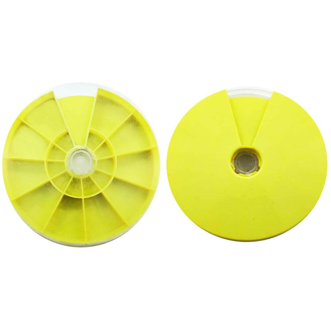 Diy Crafts 20 Compartment Jewellery Case Kitchen Accessories Dno 88 (Pack Of 4 Pcs, Multi)