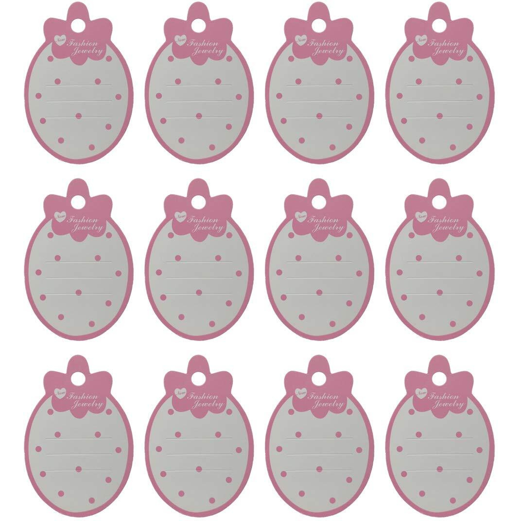 Diy Crafts Pack Of 100 Pcs 50X2, Multi, 50Pcs/Lot 8.2Cmx5.6Cm As Image Jewellery Display Cards For Necklaces Jewellery-Making Display & Pa (Pack Of 100 Pcs 50X2, Multi)