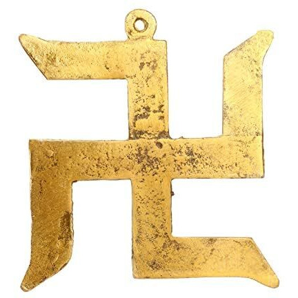 Dreamkraft Metal Meenakari Swastik Door Hanging Toran  Handcrafted Multicolour Traditional Spiritual Home Dcor, Housewarming Decoration And Gift Purpose