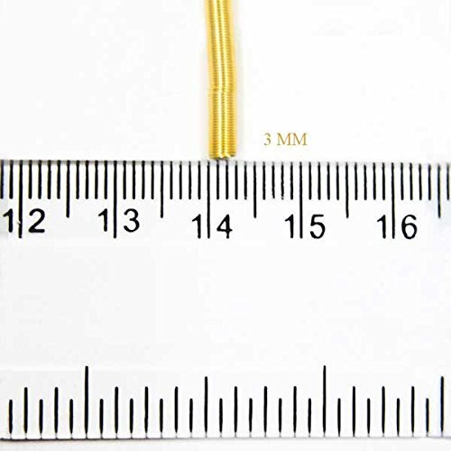 Embroiderymaterial Dapka For Aari, Zardosi Embroidery & Jewellery Work,3Mm, Smooth Finish, Golden Yellow Color(100 Gram)