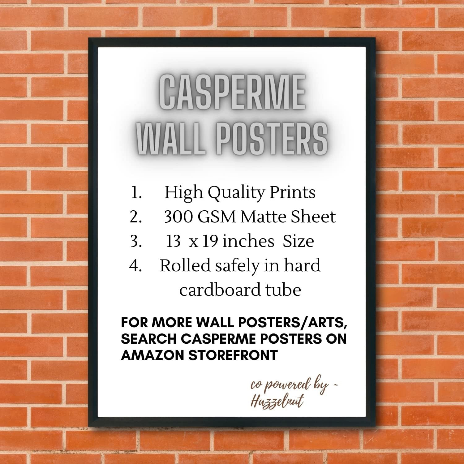 Casperme 'Explicit Parental Advisory' Adult 300 Gsm Print Poster (13 X 19 Inch)