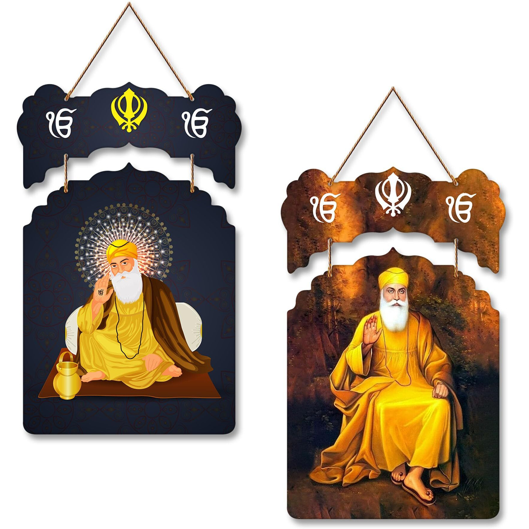 Artvibes Designer Wooden Wall Hanging Decoration Items For Home | Gifts | Bedroom | Wooden Wall Hanger | Mdf Wall Decoration For Living Room | Modern Decor Items (Wh_9211N)