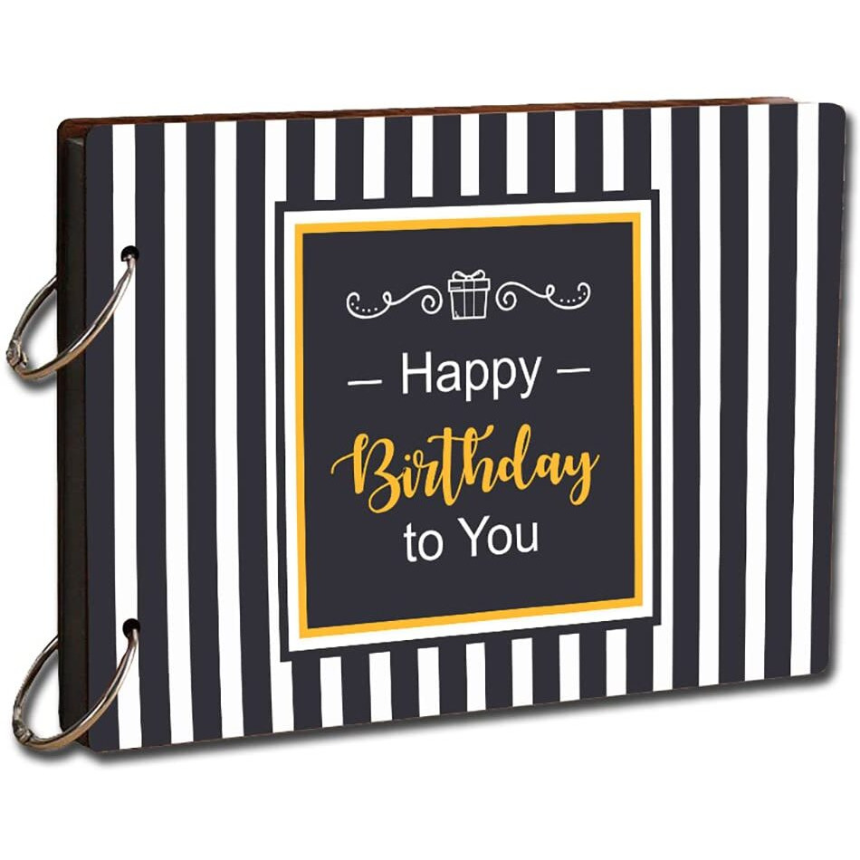 Printelligent Gift For Loved Ones Craft Scrapbook Photo Book Travel Diary Album Model No. Scrapbook Small 9 X 6.5 Inch_News_34