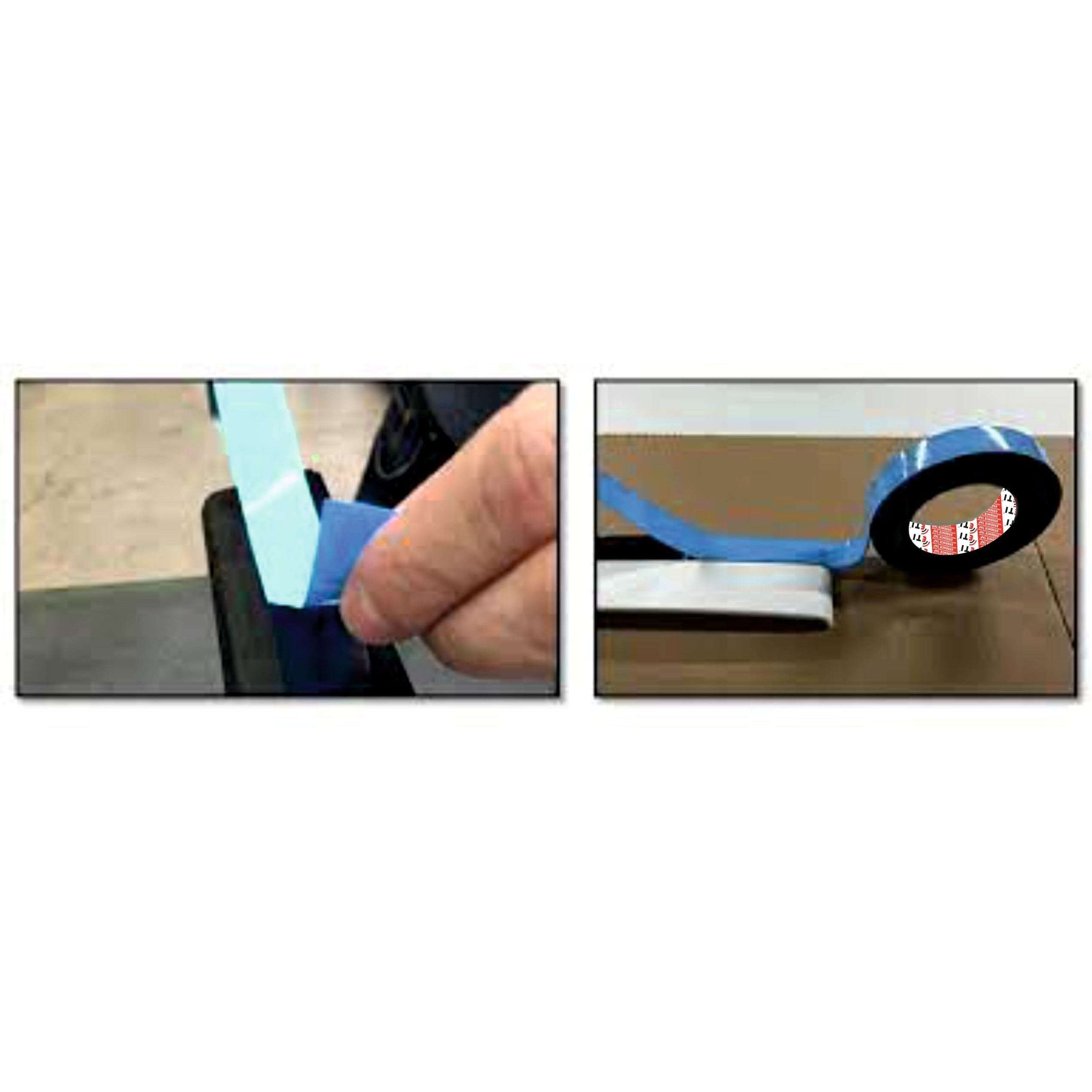 Etipl Double Sided Blue Pe Foam Adhesive Tape 24Mm Width X 1Mm Thickness X 8 Meter Length Rolls (36)