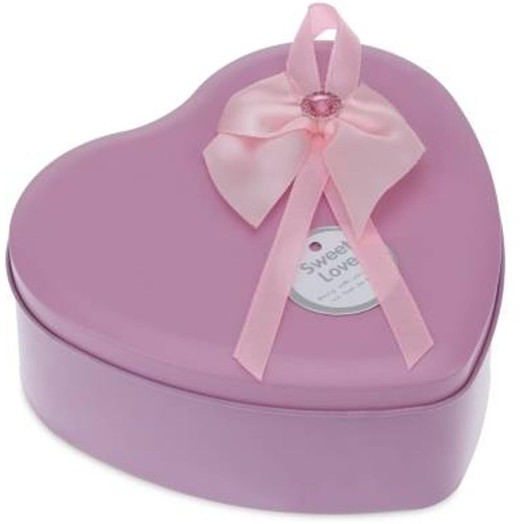 Tied Ribbons Valentine Gift For Girlfriend Boyfriend Husband Wife Him Her Birthday Wedding Anniversary - Heart Shape Box With Teddy And Red Rose Flowers Combo