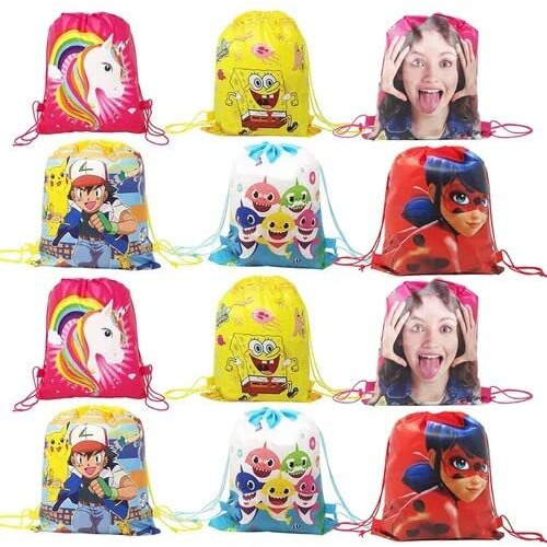 Royals Birthday Return Gifts For Kids (Haversack Bags Pack Of 6) - Multi