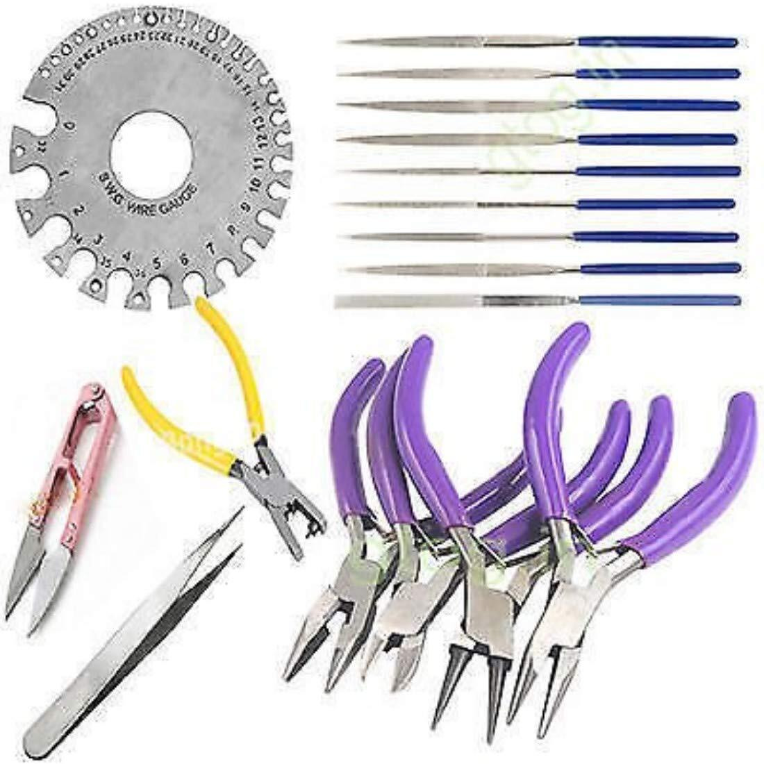 Diy Crafts Design No  1, Combo Set, Pliers Set Maker Kit Making Pliers Tool Set Kit All I (Design No  1, Combo Set)