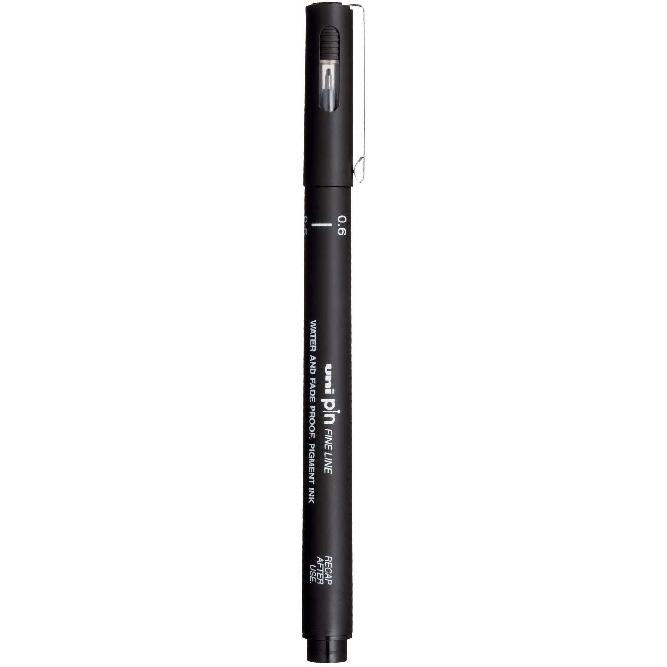 Uniball Pin-200 0.6Mm Fineliner Drawing Pen | Water & Fade Proof Pigment Ink | Ideal For Technical Drawing, Mandala, Calligraphy, Sketching, Doodle Drawing & Diy Crafts | Black, Pack Of 3