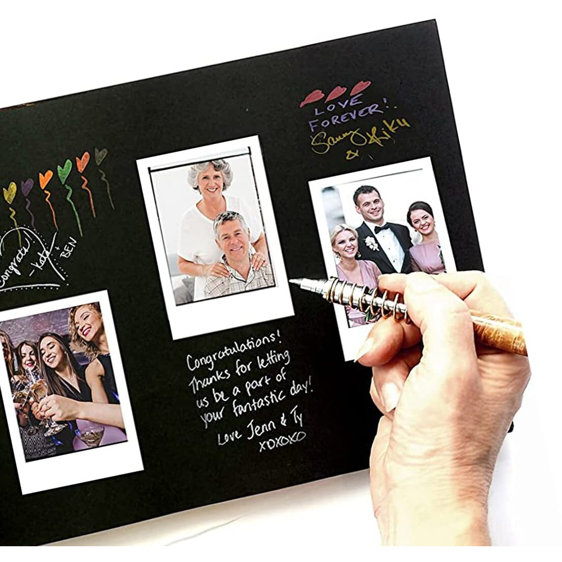 Printelligent Diy Scrapbook Photo Album Diary - Creative Gifts For Anniversary Small 9 X 6.5 Inch - Birthday New