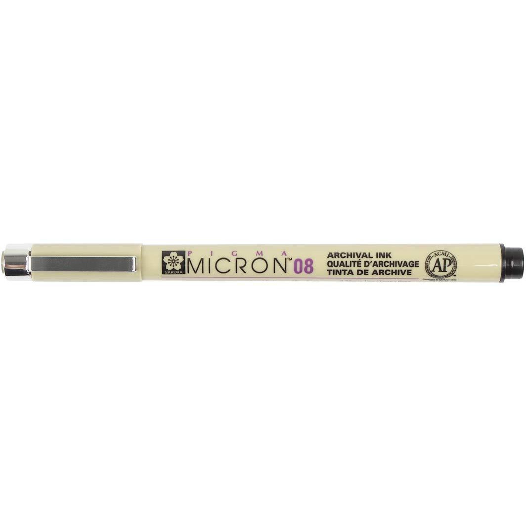 Sakura Pigma Micron Black Open Stock (08)