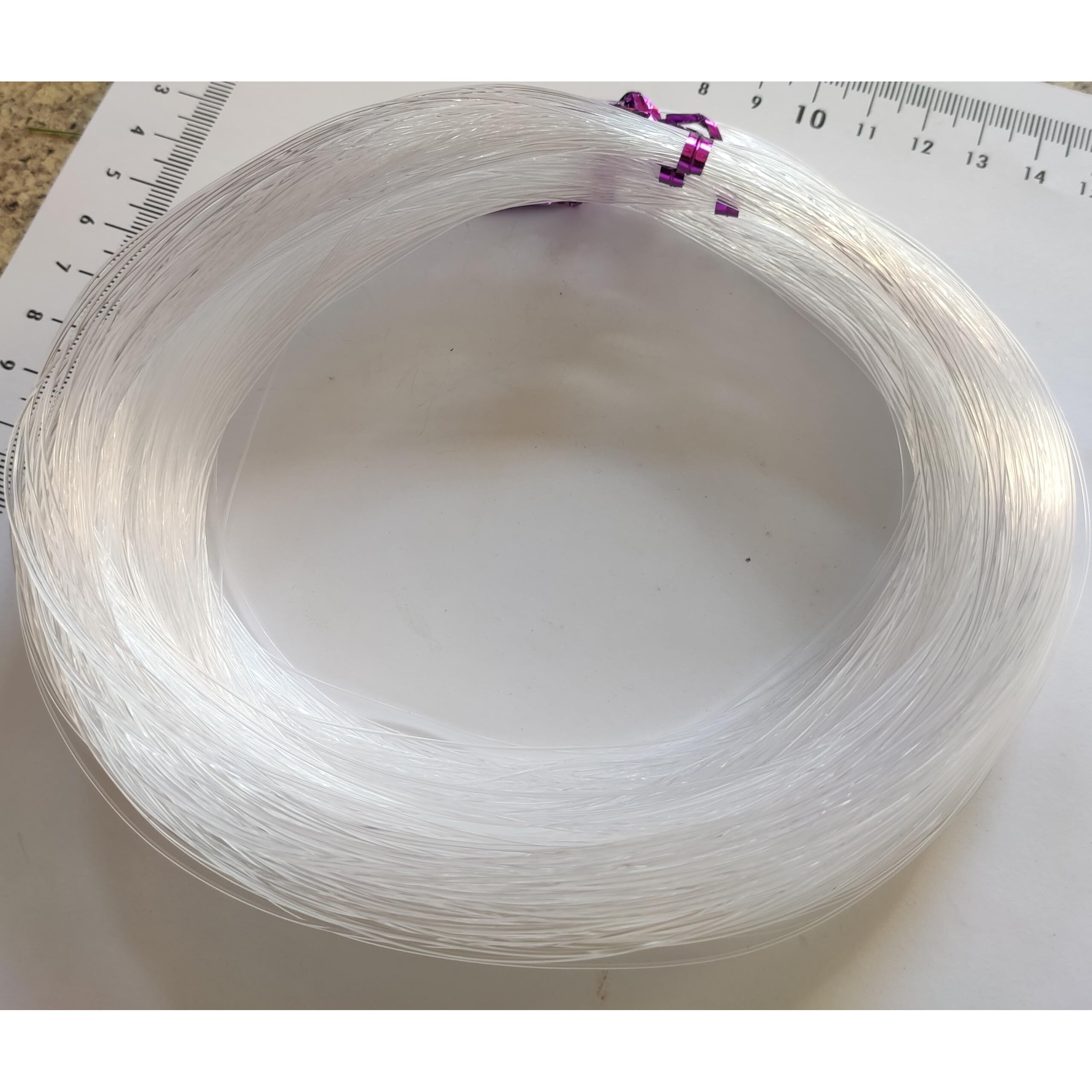 Go-Set-Get 150 Mtrs Nylon String, Thread, Wire, Clear Transparent Thread, Super Strong, Highly Durable, Bead Chains, Decoratives, As A Fishing Line, 0.8Mm (Nylonwire)