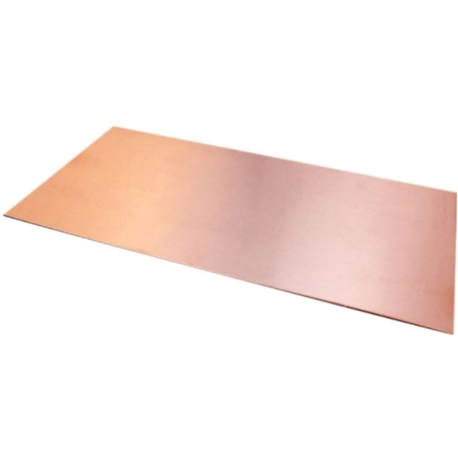 Vitszee 99.9% Pure Copper Cu Metal Sheet Plate For Multipurpose Use (150Mm X 50Mm X 1 Mm)